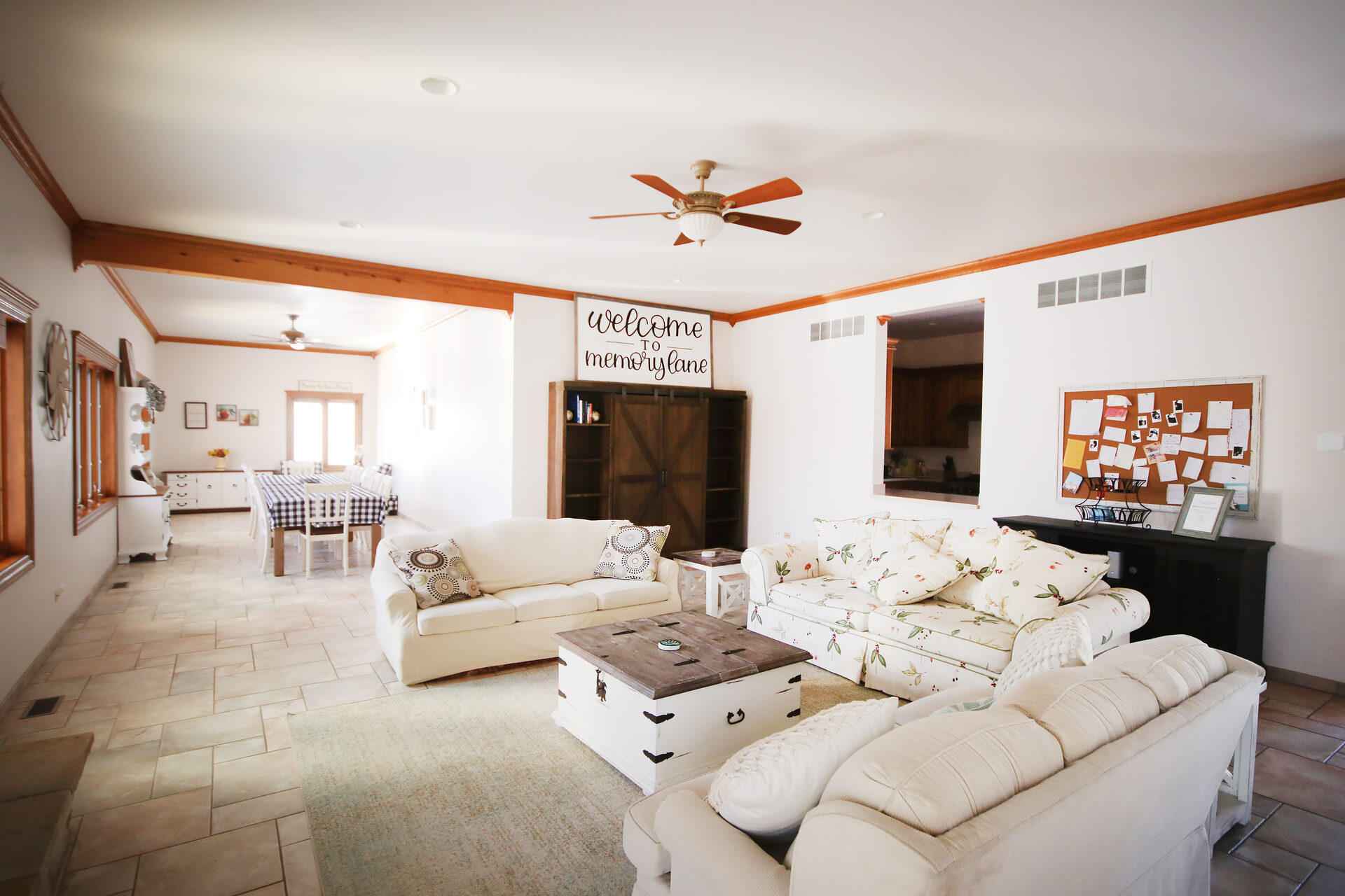 Open living area